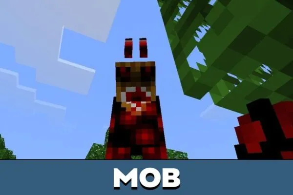 Mob from Pumpkin Man Mod for Minecraft PE