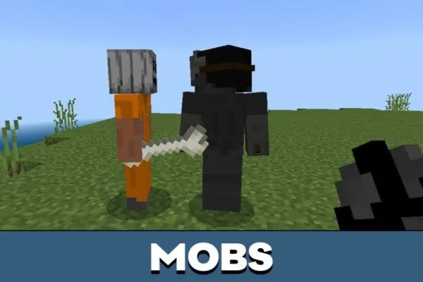 Mobs from Murder Mod for Minecraft PE