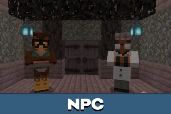 NPC from Pale Garden Map for Minecraft PE