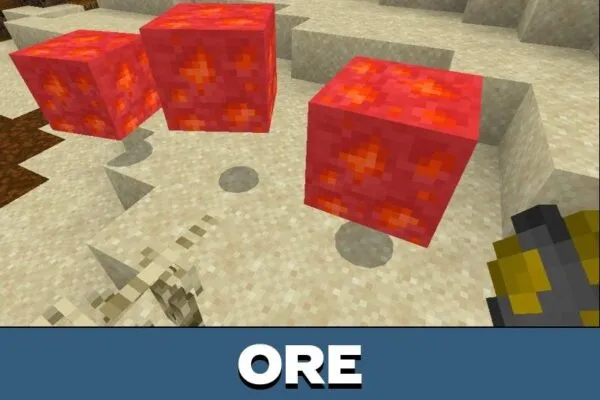 Ore from Scares of Cube Mod for Minecraft PE