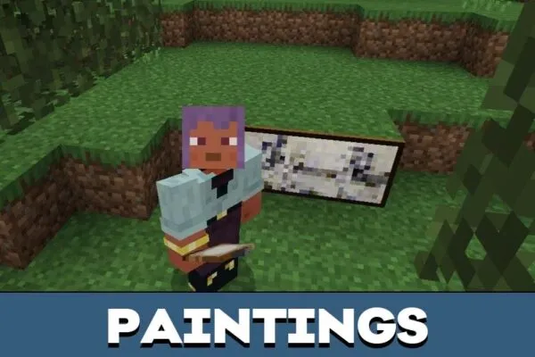 Paintings from Movielike Texture Pack for Minecraft PE