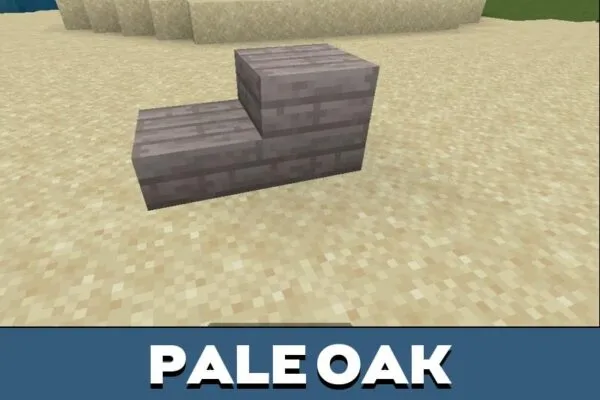 Pale Oak from Minecraft PE 1.21