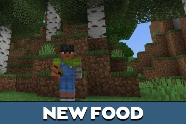 New Food from Cooking Mod for Minecraft PE