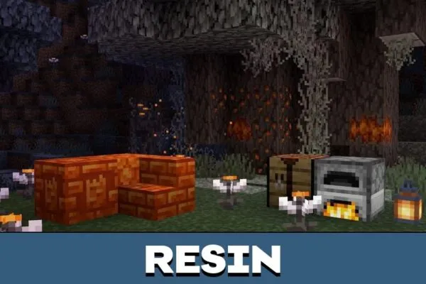 Resin from Minecraft PE 1.21