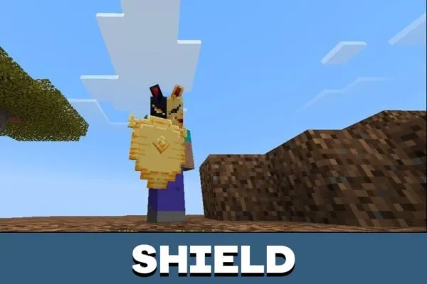 Shield from Kitsune Boss Mod for Minecraft PE