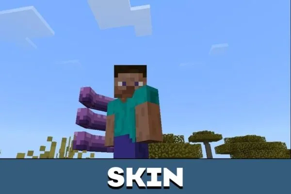 Skin from Susanoos Protection Texture Pack for Minecraft PE