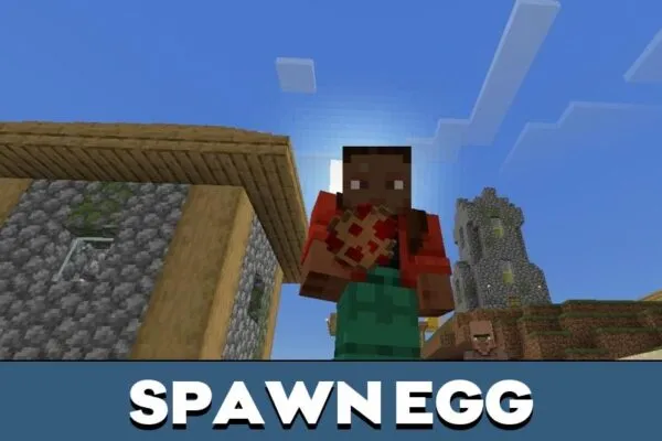 Spawn Egg from China Dragon Mod for Minecraft PE