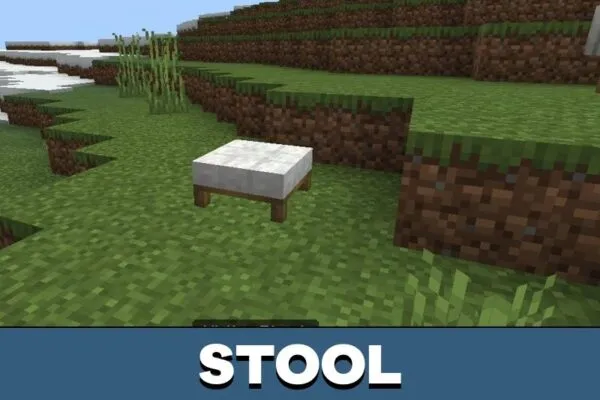 Stool from Furniture Venture Mod for Minecraft PE