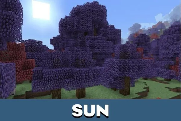 Sun from Fayevilla Texture Pack for Minecraft PE