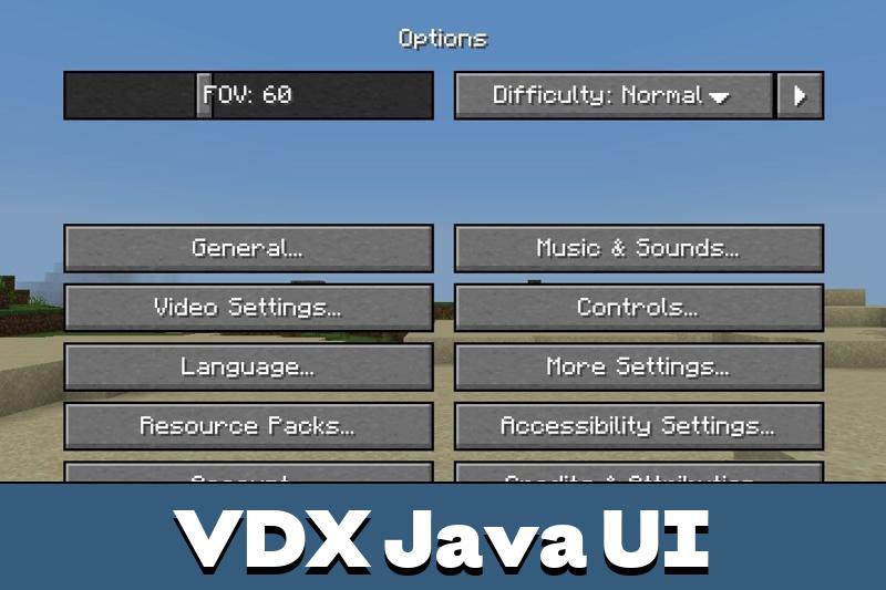 Download VDX Java UI Texture Pack for Minecraft PE - VDX Java UI ...