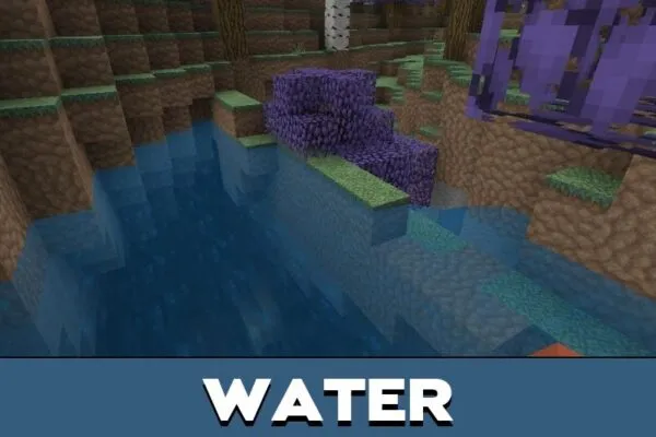 Water from Fayevilla Texture Pack for Minecraft PE