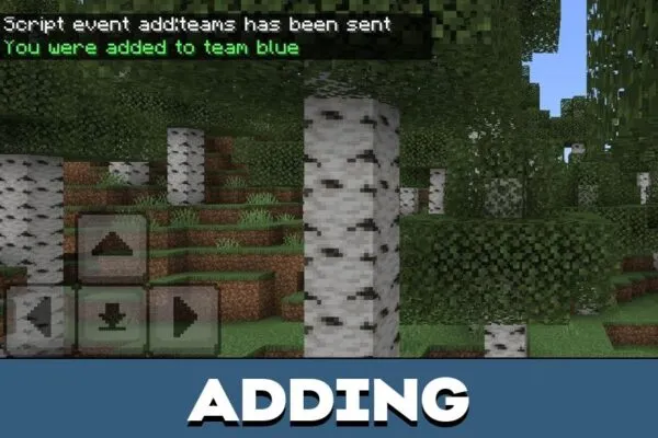 Adding from Teams Mod for Minecraft PE