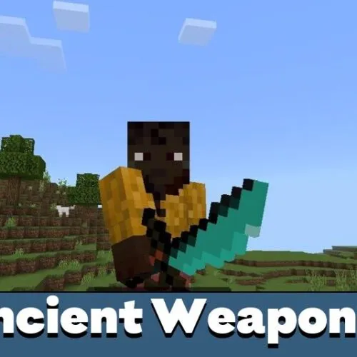 Ancient Weaponry Mod for Minecraft PE