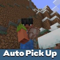 Auto Pick Up Mod for Minecraft PE