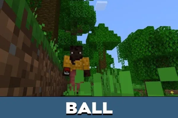 Ball from Craftmon Legacy Mod for Minecraft PE