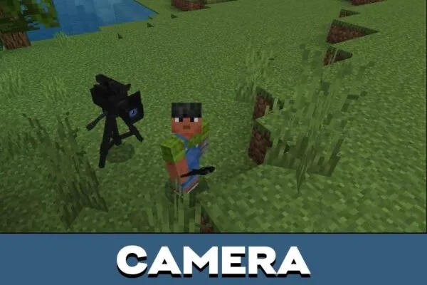 Camera from Gaming Furniture Mod for Minecraft PE