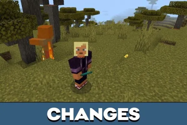 Changes from Smart Zombies Mod for Minecraft PE