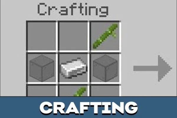 Crafting from Scuba Googles Mod for Minecraft PE