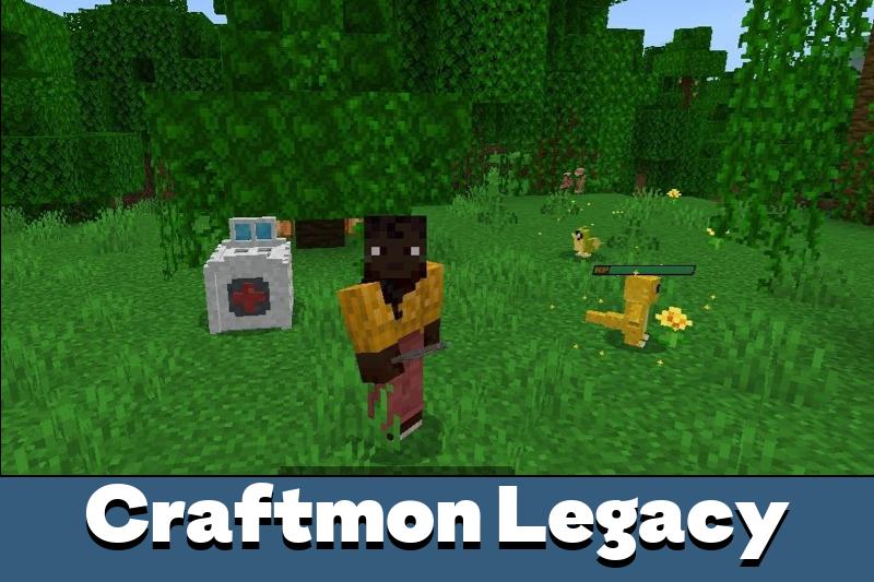 Craftmon Legacy Mod for Minecraft PE