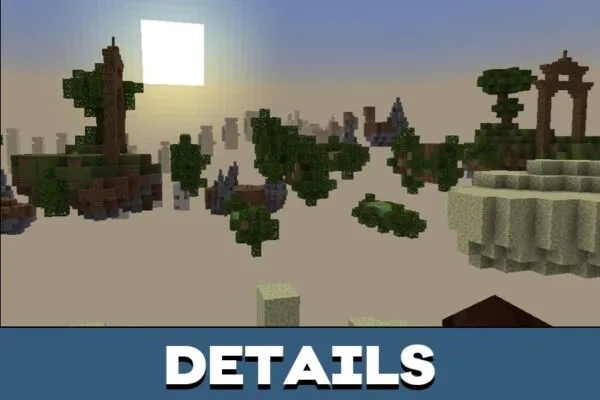 Details from Parkour Arena Map for Minecraft PE