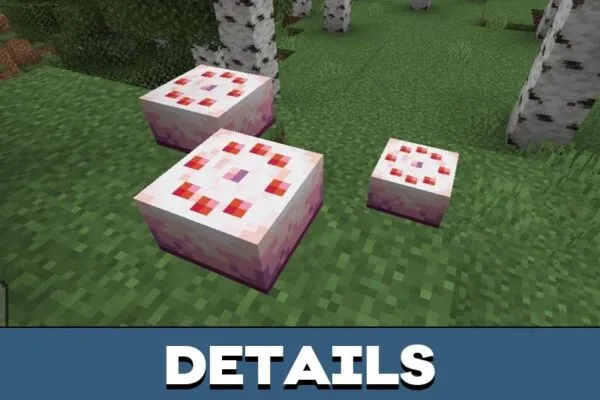 Details from Pink Cake Texture Pack for Minecraft PE