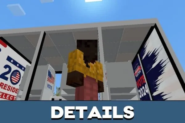 Details from US Election Mod for Minecraft PE