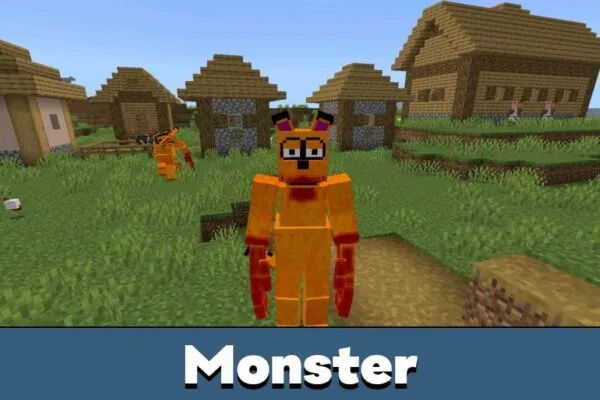 Monster from Cannibal Mod for Minecraft Bedrock