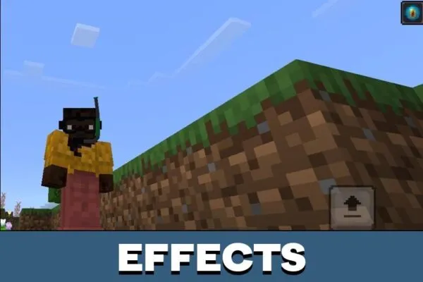 Effects from Scuba Googles Mod for Minecraft PE