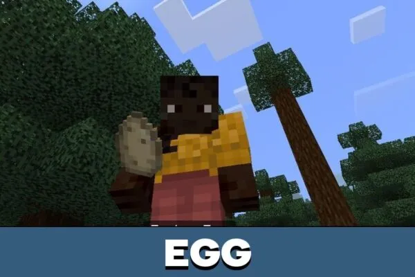 Egg from Turkey Mod for Minecraft PE