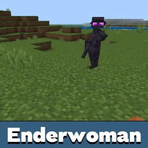 Enderwoman Mod for Minecraft PE