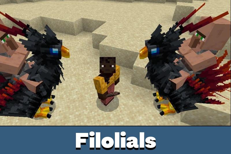 Filolials Mod for Minecraft PE