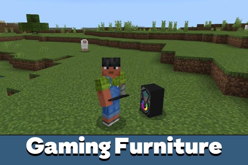 Gaming Furniture Mod for Minecraft PE