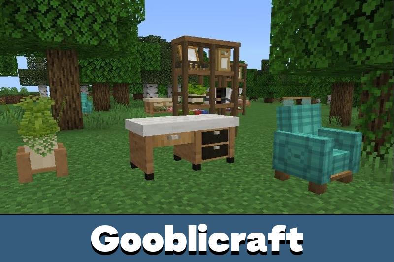 Gooblicraft Furniture Mod for Minecraft PE