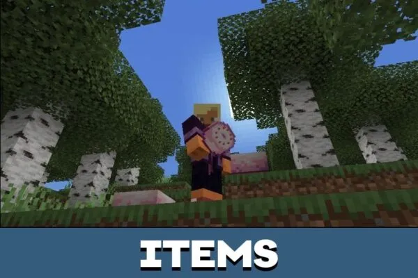 Items from Pink Cake Texture Pack for Minecraft PE