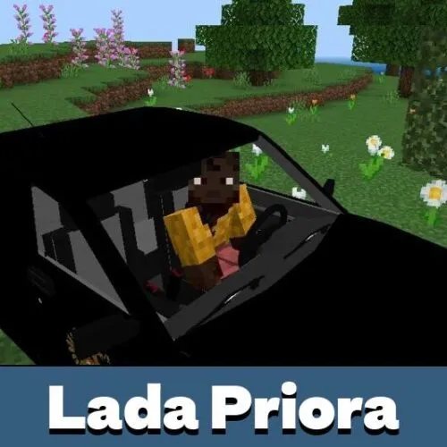 Lada Priora Mod for Minecraft PE