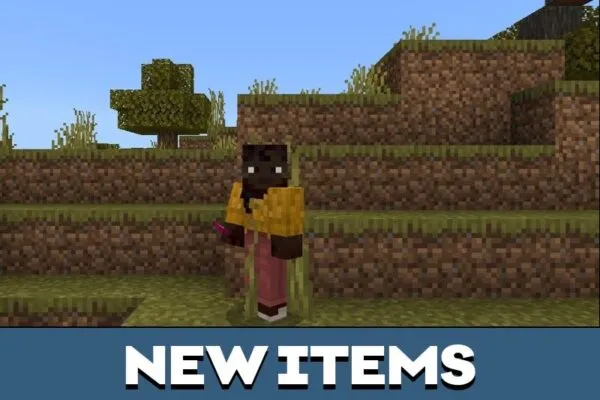 New Items from Mythical Runes Mod for Minecraft PE