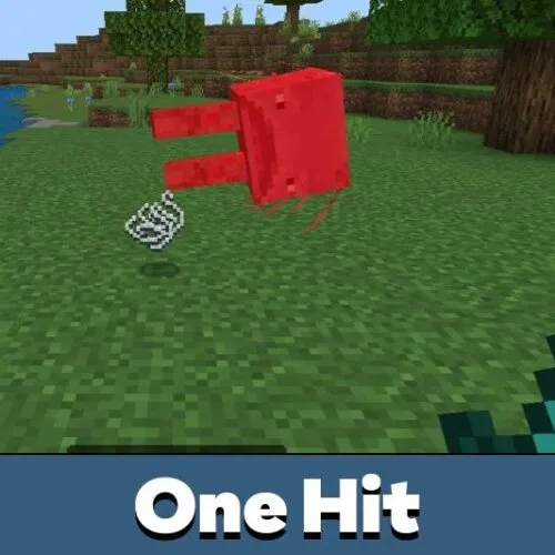 One Hit Mod for Minecraft PE