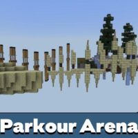 Parkour Arena Map for Minecraft PE