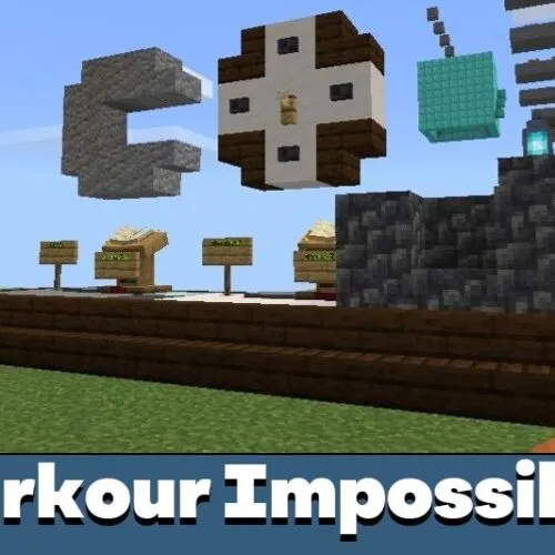 Parkour Impossible Map for Minecraft PE