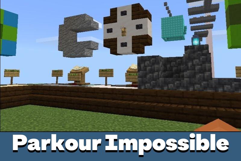 Download Parkour Impossible Map for Minecraft PE Parkour Impossible