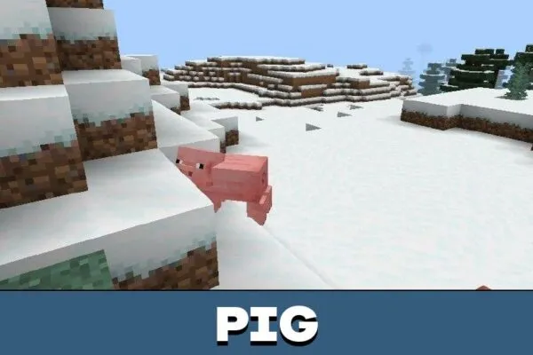 Pig from Auto Pick Up Mod for Minecraft PE