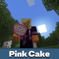 Pink Cake Texture Pack for Minecraft PE