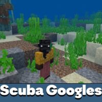 Scuba Goggles Mod for Minecraft PE