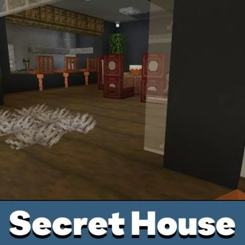 Secret Underground House Map for Minecraft PE