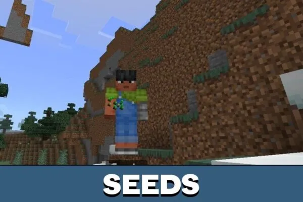 Seeds from Auto Pick Up Mod for Minecraft PE