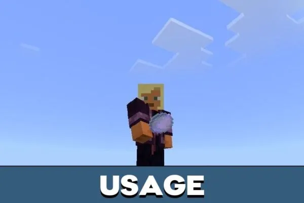 Usage from Hole Filler Mod for Minecraft PE