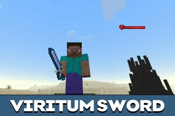 Viritum Sword from Other Worldly Mod for Minecraft PE