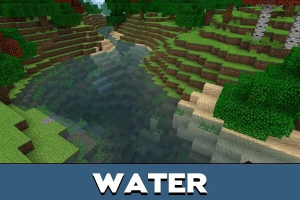 Water from Apple Shader for Minecraft PE