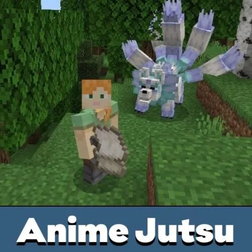 Anime Jutsu Mod for Minecraft PE