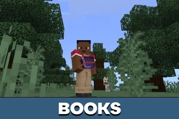 Books from Hexeri Mod for Minecraft PE